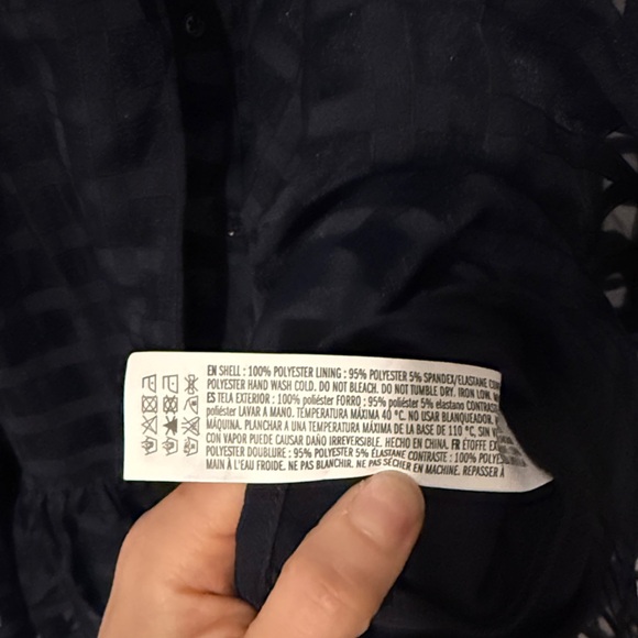 English Factory Midnight Checkered Midi Dress - Picture 8 of 9